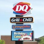 Custom pole sign for a commercial business